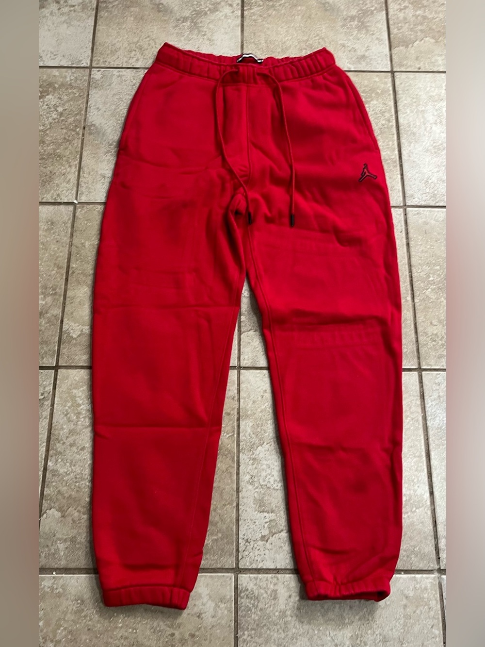 Jordan Red Men's Fleece Jogger Sweatpants